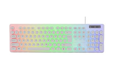 Κίνα Ελαφρύς βάρος Rainbow Backlight πληκτρολόγια Mouse Combos με επίδραση αναπνοής Προσαρμόσιμα πλήκτρα FN + F1-F12 Για παίκτες Χρήστες γραφείου Φοιτητές προς πώληση