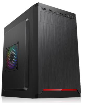 Cina Supporta MicroATX, MiniATX con 4 slot di espansione, 2HDD, 2 SSD, supporti ventilatori da 12 e 8 cm, compatto, leggero, buon rapporto qualità-prezzo in vendita