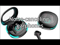 Noise-canceling earphones