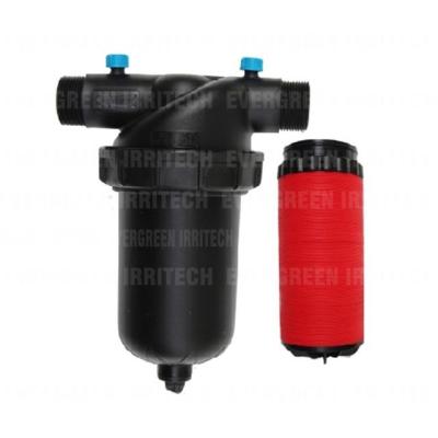 China 1.5inch Plastic T Type Irrigation Disc Filter 120 Mesh For Drip Irrigation for sale