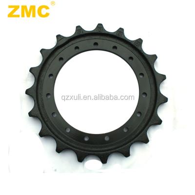 China Crawler excavator undercarriage roller, PC90-1 sprocket 19 teeth, excavator bulldozer parts, ZMC for sale