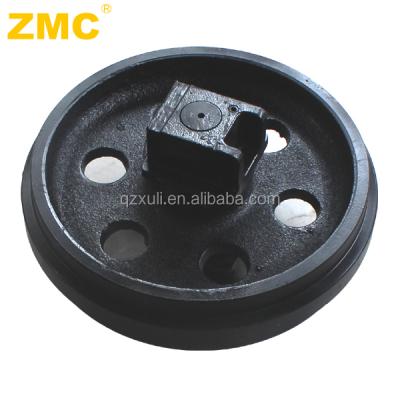 China Mini Excavator Spare Parts Excavator Spare Parts Excavator Roller Undercarriage Parts Machinery Spare Rear E70B Waiting Roller Front Wheel for zmc brand, R8938 for sale