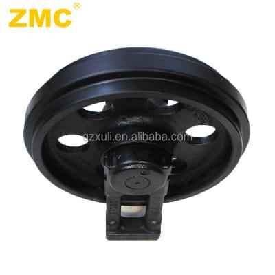 China Excavator Spare Parts Mini Excavator Parts Undercarriage Roller Machinery Wheel PC30 Idler Assy Front Rear for zmc brand, 20R3000025 for sale