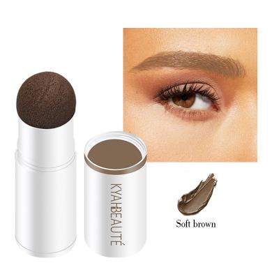 China 1 Set Step Waterproof Perfect Eyebrow Stamp Stencil Stick Kit Waterproof Training for sale