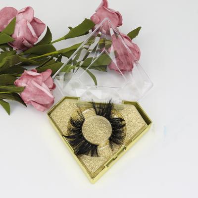 China Best natural selling wholesale custom mink lashes case box mink eyelashes seller 25 mm 3d mink eyelash for sale