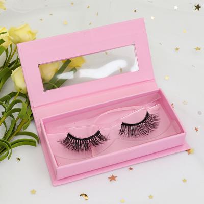 China Natural Drop Shipping Premium 3d Bottom Cruelty Free Strip 100% Mink Eyelashes Clear for sale