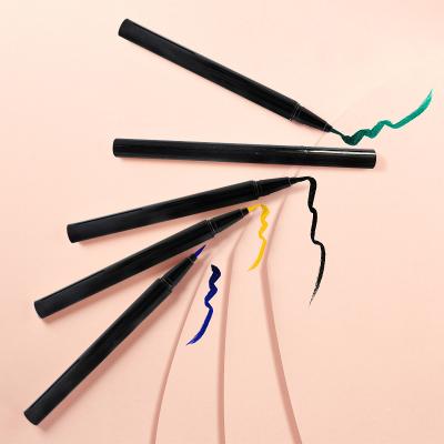 China OEM Best Selling Colorful Eyeliner Glue Pen Cosmetics Color Waterproof Adhesive Waterproof Eyeliner for sale