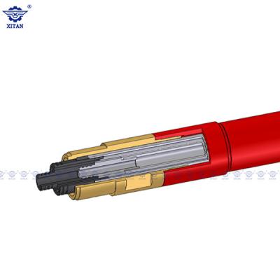 중국 3배 관 제트기 그라우팅을 위한 Dia 73mm 1.5m 길이 드릴링 막대 판매용