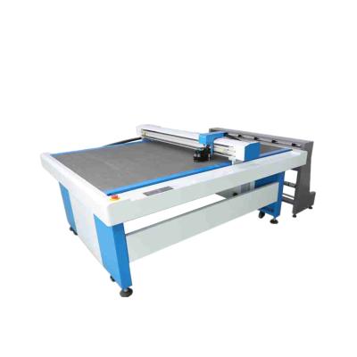 China Hotels Jindex CNC Paper Cutter 7mm Thickness Flatbed Hard Cardboard Cutting Machine for sale