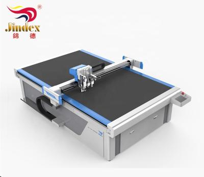 China Automatically Jindex Vibration Knife Prepreg Cutting Carbon Fiber Cutting Machine Composite Materials Cutting for sale