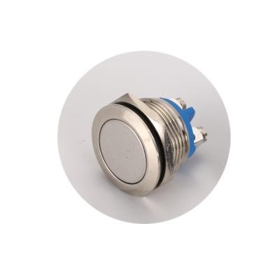 China CE Certification Single Push Switches Waterproof Button Switch 16mm Metal Button Switch 16C-P10/N for sale