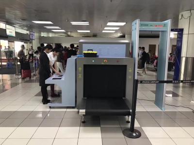 China De Scanner van de de Röntgenstraalbagage van de Transportbandveiligheid/Onderzoeksmachine voor Luchthaven Te koop