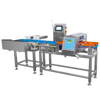 China Full Touch Screen Checkweigher metalen detector combinatie Te koop