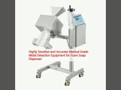 Highly Sensitive and Accurate Medical Grade Metal Detection Equipment for Foam Soap Dispenser