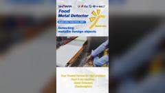 Metal Detector Food Grade Conveyor Belt Security