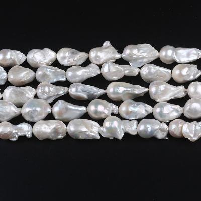 China White Freshwater Pearl 13-15mm Freshwater Pearl Natural Baroque Pearl Wholesale for sale