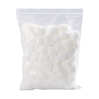 China Professional Soft High Absorbent White Medical Sterile Cotton Ball Eco - Friendly for sale