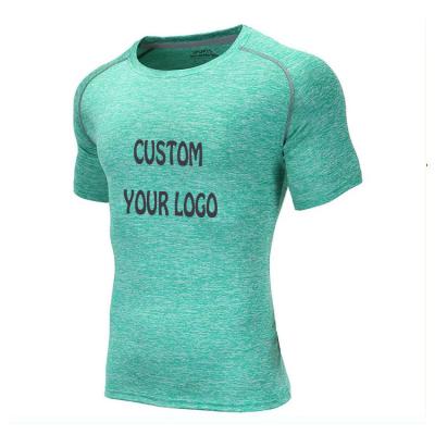 China Anti-Wrinkle Free Sample China Marathon Plain Factory Apparel Tee Shirt Muscle T-Shirts for sale