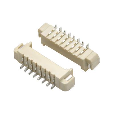 China Horizontal FPC connector 2-20pin 1.25mm pitch 2-20P SMT wafer connector high temperature wire to board connector for sale