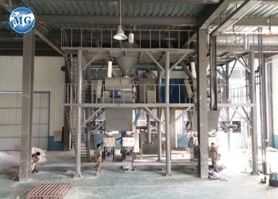 China 80 - 100KW Power Industrial Cement Mixer Production Line With PLC Control System for sale