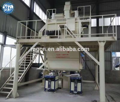 China Tile Adhesive Mortar Mixer Machine 0.4 - 0.6Mpa PLC Control for sale