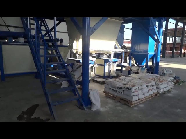 MG full automatic tile adhesive mortar plant