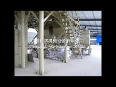 Construction PLC 120KW Tower Type Dry Mortar Machine