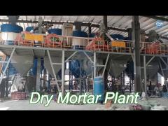 high efficiency dry mortar mixer continuous  with automatic heating system