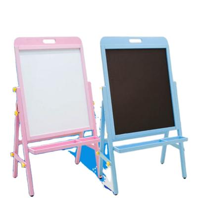 China Wholesale Magnetic Drawing Board For Kids Drawing White Board Kids With Pink Wooden Frame for sale