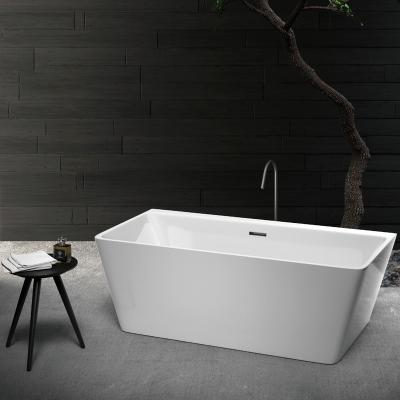 China 15YRS OEM/ODM Experience Factory Fashion Free Durable Acrylic Bathtub Whirlpool Bathtub White Bathtub for sale