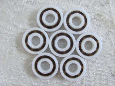 China 180℃ PTFE Ball Bearings Corrosion Resisting Plastic Bearings for sale