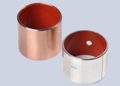 China Orange POM Boundary Lubricating Bearings TOB-20 Steel + Bronze Powder Self lubricating Bearings for sale