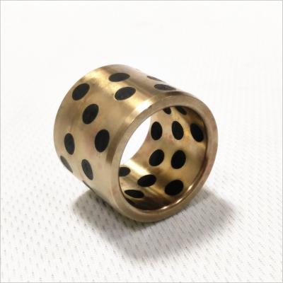 China C90800 Tin Graphite Bronze Bushing Bearing para la maquinaria del molde en venta