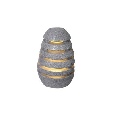 China G-1081 outdoor lawn/villa/park/yard new product JDK-s enters the market outdoor waterproof Japanese garden landscape stone like lantern garden lamp for sale