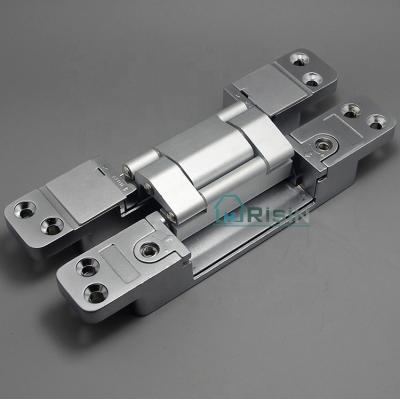 China Door 180 Degree 3D Adjustable Zinc Alloy Hidden Door Hinges for sale