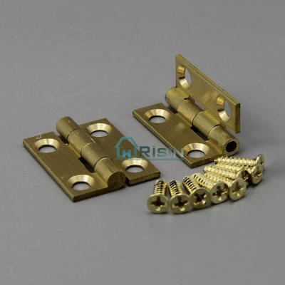 China Door polished brass butt hinges with Copper-pin for sale