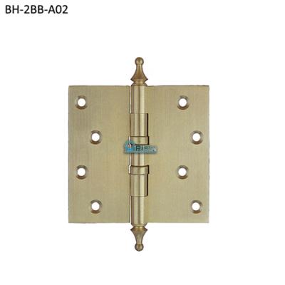 China Modern Brass Ball Bearing End Hinge with Crown Finial for sale