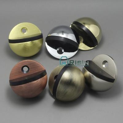 China Modern Zinc Alloy Oval Doorstop for sale