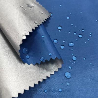 China Silver Wind Proof Woven Taffeta Fabric 190t Pongee Fabric 170t 190t 210t Customize Different Patterns for sale