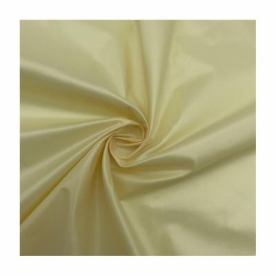 China Factory Supply 100% Waterproof Light Weight 280T Quick Dry Shine Plain Woven Dyed Nylon Fabric for sale