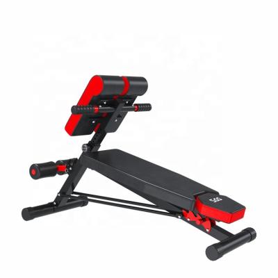 China Hot Sales Fitness Steel Multifunctional Solid Body Roman Chair for sale