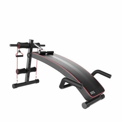 China Steel Curved Folding Commercial Exercise Exercise Equipment To Sit Up Bench for sale