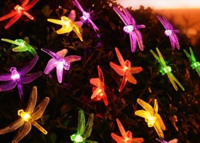 China 6m 30led Little Dragonfly Solar Panel Led String Lights Fairy Light en venta