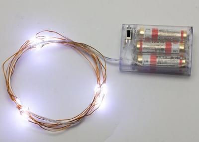 China luces con pilas de la secuencia de los 2m 4.5V LED, luces de la secuencia del alambre de cobre en venta