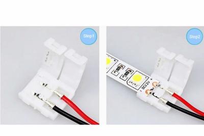 China Vida útil larga 5630 alambre 10M M del conector de Solderless de 5054 de SMD LED luces de tira en venta