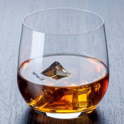 China 315-520ml 10.65oz Whiskey Wine Premium Clear Lead Free Stemless Shot Glass Crystal Drink Glass Transparent Stemless for sale