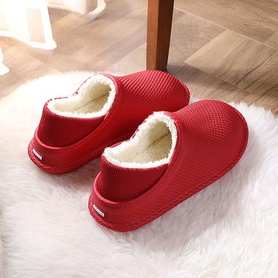 China Fashion Trend Winter Non-slip Warm Women's Home Slippers for sale