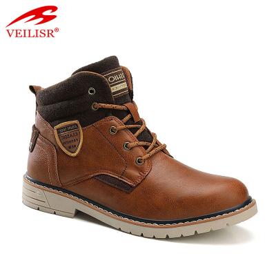 China Wholesale New Fashionable Winter Waterproof Men's Cotton Casual Shoes Boots Men's Stain for sale