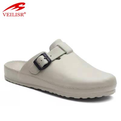 China Waterproof Simple Fashion Lightweight EVA Garden Shoes for sale