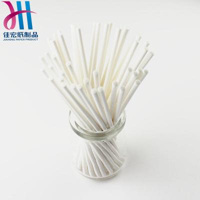 China 100% Eco-friendly Paper Sticks For Lollipop Candy Cotton Candy for sale